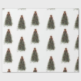 Elegant Kerstboom Inpakpapier