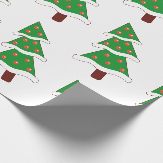 Elegant kerstboom inpakpapier! cadeaupapier (Hoek)