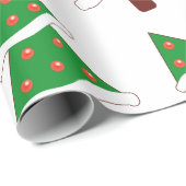 Elegant kerstboom inpakpapier! cadeaupapier (Rol Hoek)