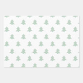 Elegant kerstboom inpakpapier vel (Voorkant 2)