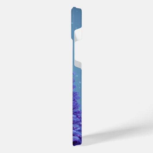 Elegant kerstboom iPhone hoesje (Linkerkant)