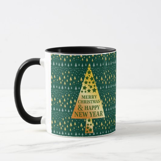 Elegant kerstboom mok (Links)