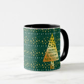 Elegant kerstboom mok (Voorkant rechts)