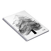Elegant kerstboom notitieboek (Rechterzijde)