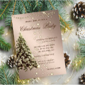 Elegant kerstboom, sparkle, kerstfeest kaart