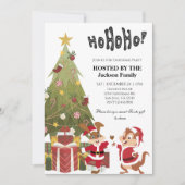 Elegant Kerstboom Vakantiefeest - Kaart (Voorkant)
