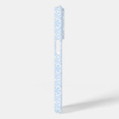 Elegant kerstboomblauw op maat Case-Mate iPhone case (Achterkant / Rechts)