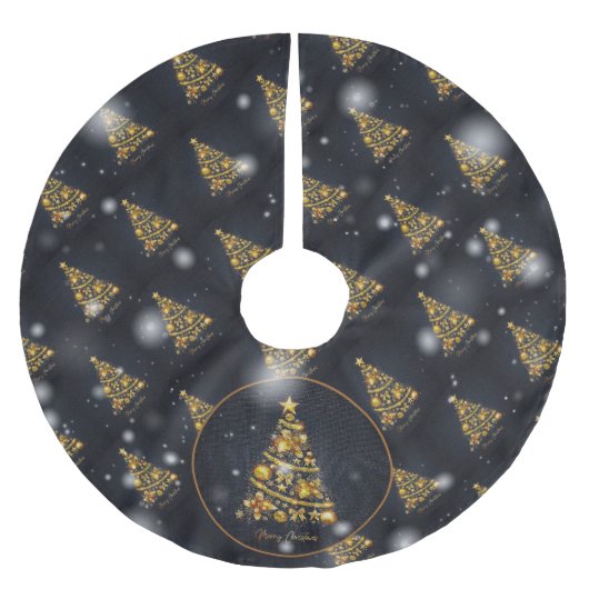 Elegant kerstboomcadeau kerstboom rok (Voorkant)