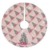 Elegant kerstboomcadeau kerstboom rok (Voorkant)