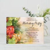 Elegant kerstboomfeest kaart (Staand voorkant)