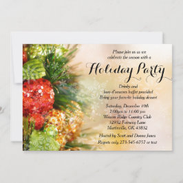 Elegant kerstboomfeest kaart