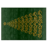 Elegant kerstboomknipbord snijplank (Voorkant)