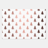 Elegant kerstboompatroon inpakpapier vel (Voorkant)