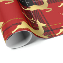 Elegant kerstbuffels, patroonpatronen en goud