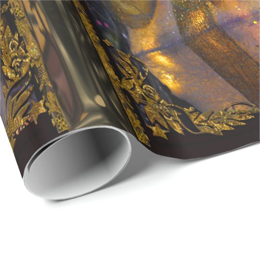 Elegant kerstcadeau cadeaupapier (Rol Hoek)