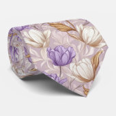 Elegant kerstcadeau voor echtgenoot tulp stropdas (Opgerold)