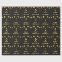 Elegant kerstcadeaupapier