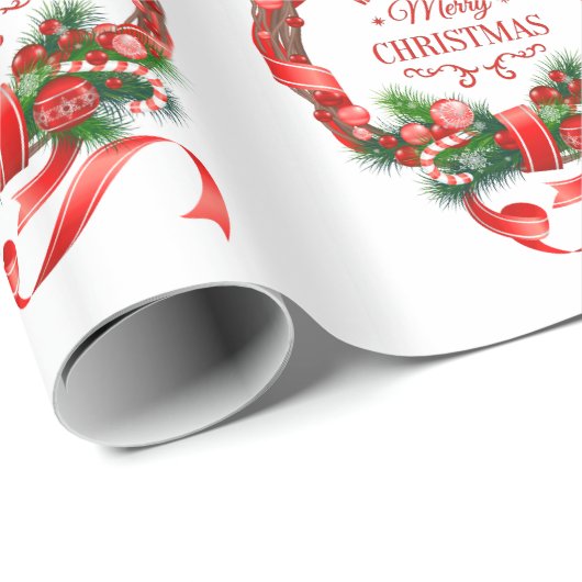 Elegant kerstcadeaupapier cadeaupapier (Rol Hoek)