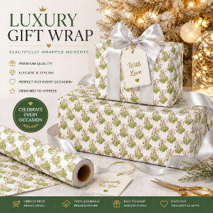 Elegant kerstcadeaupapier cadeaupapier