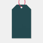 Elegant Kerstcadeautje Cadeaulabel (Achterkant)