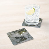 Elegant kerstcadeautje kartonnen onderzetters (Insitu)