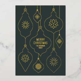 Elegant kerstcadeautjes CC1261 Folie Feestdagenkaart