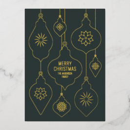 Elegant  kerstcadeautjes CC1261 Folie Feestdagenkaart