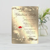 Elegant kerstdeer, Sparkle, Kerstfeest Kaart (Staand voorkant)