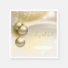 Elegant kerstdiner servetten