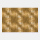 Elegant kerstfeest Gold Glitter Sparkle Inpakpapier Vel (Voorkant)