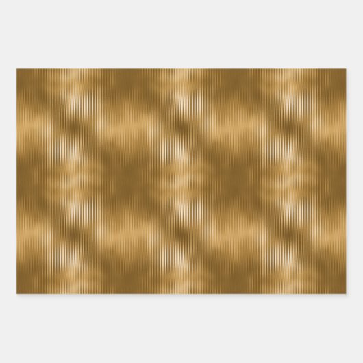 Elegant kerstfeest Gold Glitter Sparkle Inpakpapier Vel (Voorkant)