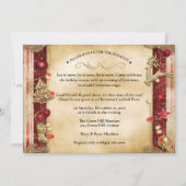 Elegant  kerstfeest kaart (Voorkant)