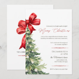 Elegant kerstfeest kaart