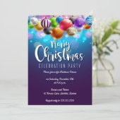 Elegant kerstfeest kaart (Staand voorkant)