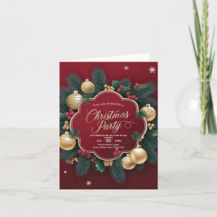 Elegant kerstfeest met feestelijke Ornamenten