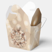 Elegant kerstfeest modern bedankdoosjes (Geopend)