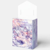 Elegant kerstfeest modern bedankdoosjes (Open)