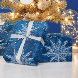 Elegant kerstfeest modern cadeaupapier