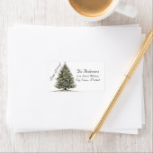 Elegant kerstfeest modern etiket (Insitu)