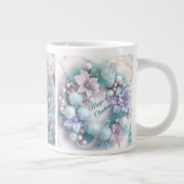 Elegant kerstfeest modern grote koffiekop (Rechts)