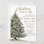 Elegant kerstfeest modern kaart (Voorkant)
