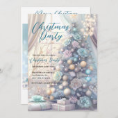 Elegant kerstfeest modern kaart (Voorkant / Achterkant)