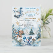 Elegant kerstfeest modern kaart (Staand voorkant)