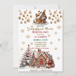 Elegant kerstfeest modern kaart