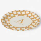 Elegant kerstfeest papieren bordje (Gekanteld)