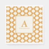 Elegant  kerstfeest servet (Voorkant)