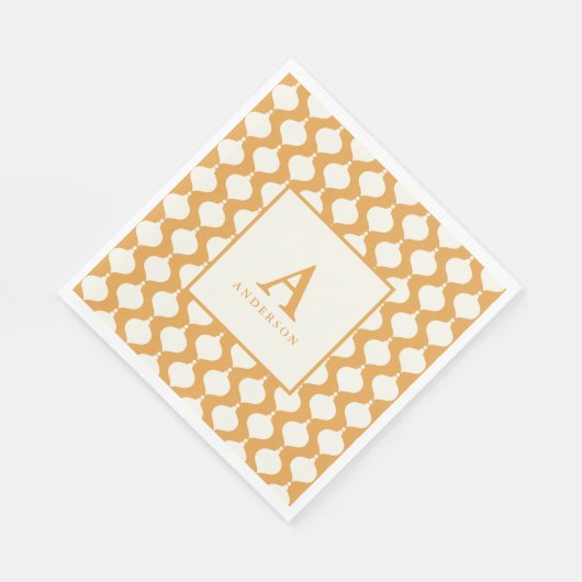 Elegant  kerstfeest servet (Hoek)