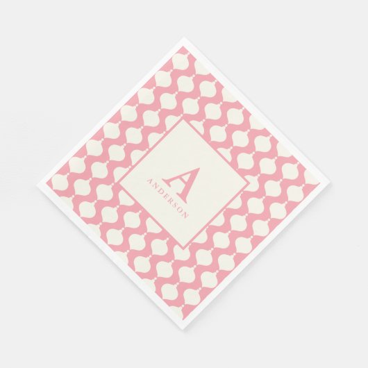 Elegant kerstfeest servet (Hoek)