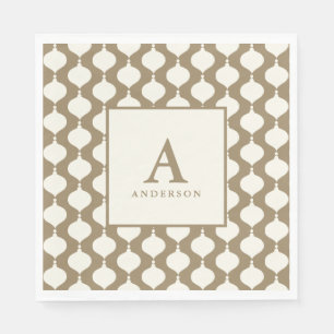 Elegant  kerstfeest servet