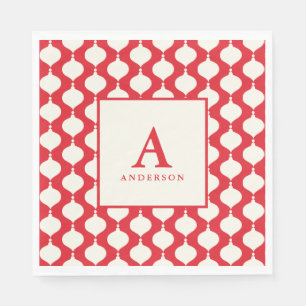 Elegant  kerstfeest servet